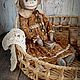 Тедди обезьянка Марта. Тедди Зверята. Teddy-ot-Vileny. Коллекционная ручная работа. Ярмарка Мастеров.  Фото №5