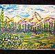 Colorful landscape .Acrylic, Pictures, Moscow,  Фото №1