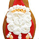 Пряник "Дед Мороз -2". Набор пряников. Пекарня SOFI. Интернет-магазин Ярмарка Мастеров.  Фото №2