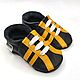 Black&Yellow baby shoes, Sport, Baby sneakers, Leather Baby Shoes, Sneakers, Kharkiv,  Фото №1