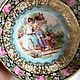 Coffee couple 'In the garden of roses', porcelain, gilding, Europe, Vintage sets, Arnhem,  Фото №1