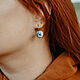Blueberry  earrings, Valentine's Day gift for her. Earrings. Sweet Rose. Online shopping on My Livemaster.  Фото №2