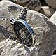 Кулон Цветок Жизни из серебра с жадеитом. Оберег. Sacred-artifacts. Ярмарка Мастеров.  Фото №4