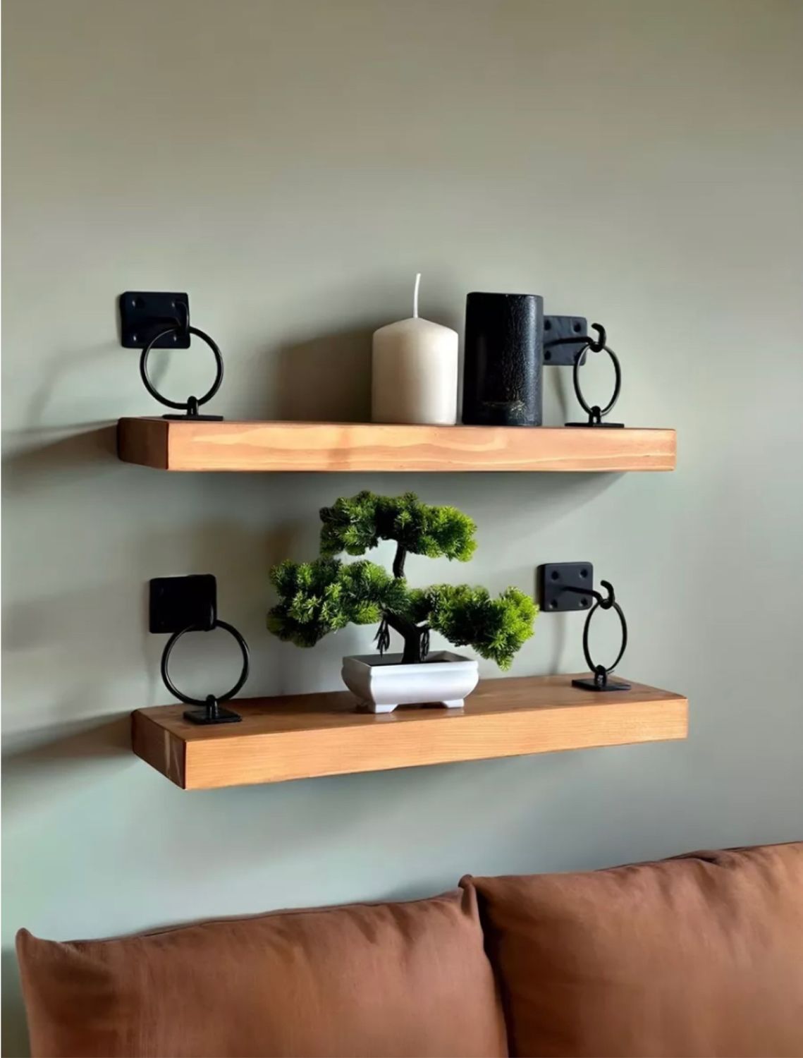 Полка настенная навесная купить в интернет-магазине Ярмарка Мастеров по ...