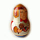 Order Roly-poly 'hero Arnold' portrait h 23 cm. matrioska (mir-matrioshki). Livemaster. . Dolls1 Фото №3