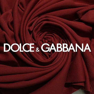 Материалы для творчества ручной работы. Ярмарка Мастеров - ручная работа Dolce&Gabbana, хлопковый футер, ИТАЛИЯ. Handmade.