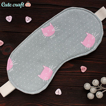 Маска для сна Пупырка – купить на Ярмарке Мастеров – 46KSPRU | Маски ...