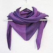 Нежный Гладкий Интересный (вязаный шарф) мужской, унисекс