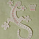 FSL embroidery applique Flower lizard stripe decoration, Applications, Moscow,  Фото №1