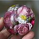 Букет роз - ночник с цветами в ювелирной смоле Декор Подарок, Ночники, Москва,  Фото №1