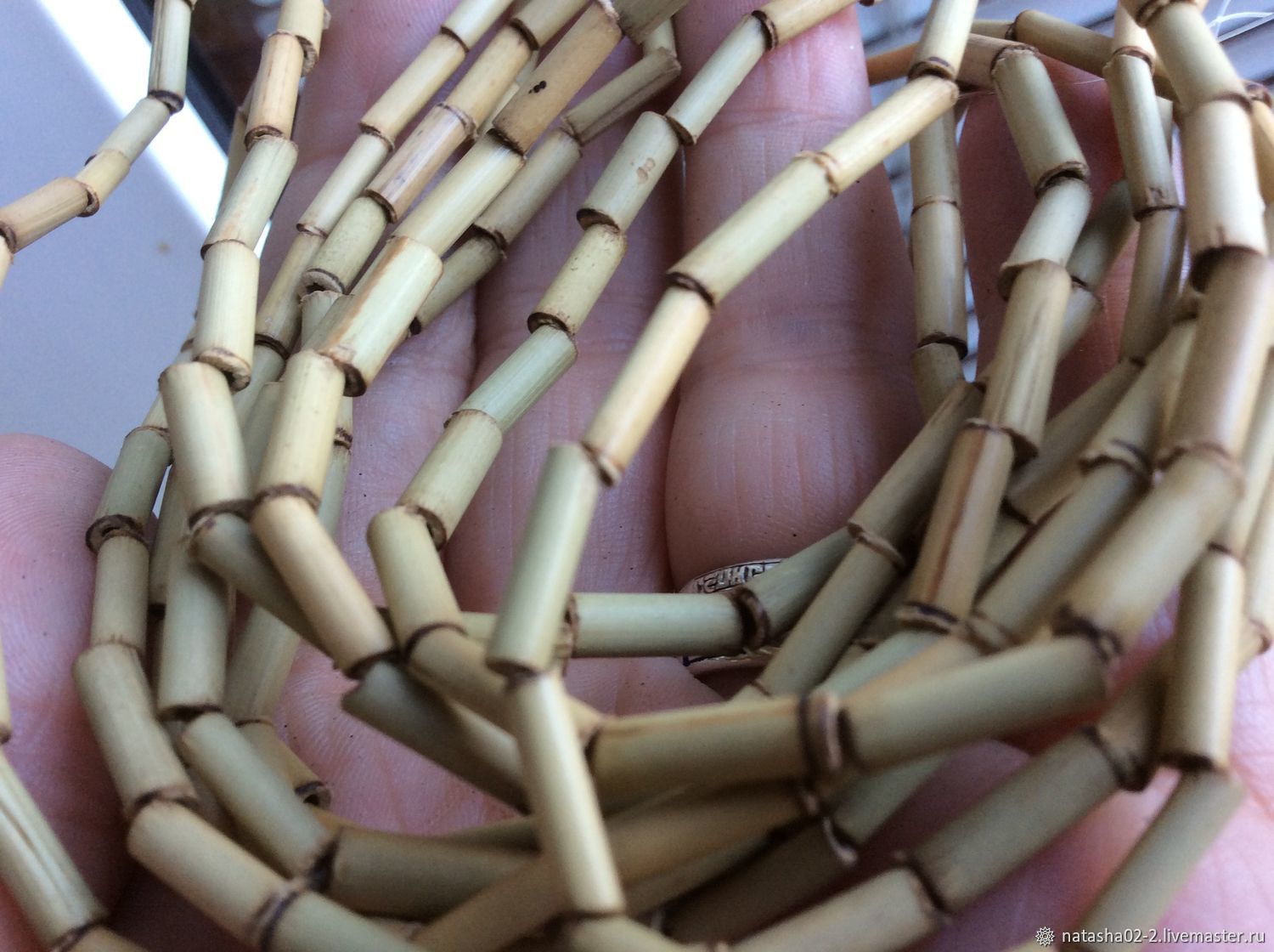 БАМБУКОВЫЕ ТРУБОЧКИ экзотические бусины в интернет-магазине Ярмарка ...