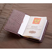 Канцелярские товары handmade. Livemaster - original item Passport cover 