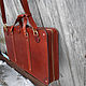 Order Leather case for MP-38 carbine. Labour. Livemaster. . Classic Bag Фото №3
