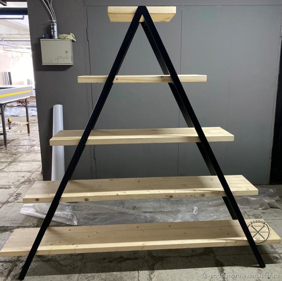 Стеллаж пирамида на заказ в интернет-магазине Ярмарка Мастеров по цене ...