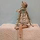 Капибара интерьерная кукла capybara doll. Будуарная кукла. Регина Рыжова. Интернет-магазин Ярмарка Мастеров.  Фото №2