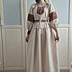 Slavic linen dress with poneva set. Dresses. Kupava - ethno/boho. My Livemaster. Фото №6