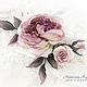 Order Silk roses. Rim with roses ' Malmaison Josephine'. natalya-4 (natalya-4). Livemaster. . Headband Фото №3
