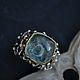 Silver ring with natural stone, silver ring with aquamarine. Rings. Natali Batalova. My Livemaster. Фото №6