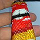 Чехол для зажигалки из бисера - губы, Зажигалки, Красноярск,  Фото №1