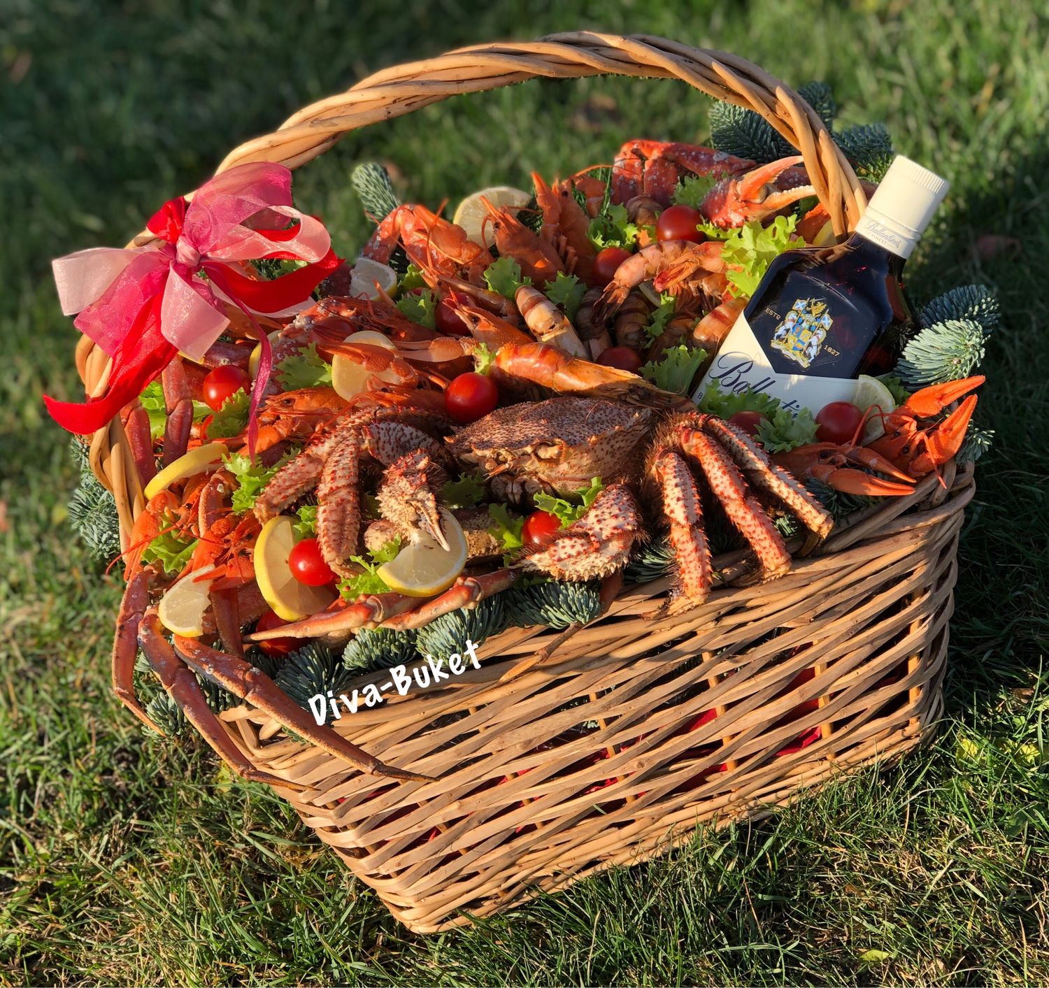 Подарок для любимого,букет из раков Мужские Букеты и композиции: М0011 ...