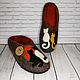 Men's Slippers Three cats, Slippers, Ramenskoye,  Фото №1