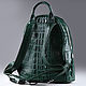 Crocodile Genuine Leather Backpack IMA0516VG1. Backpacks. CrocShop. Online shopping on My Livemaster.  Фото №2
