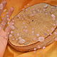 Свадебная веточка с розовым кварцем "Розовые бутоны", Украшения для причесок, Киев,  Фото №1