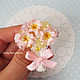Brooch 'Bouquet of flowers' (pink), Brooches, Mostovskoi,  Фото №1