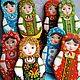 gingerbread matryoshka. Russian souvenir, Gingerbread Cookies Set, Rostov-on-Don,  Фото №1