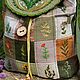 Mochila textil ' Escocia '. Backpacks. Julia Linen tale. Интернет-магазин Ярмарка Мастеров.  Фото №2