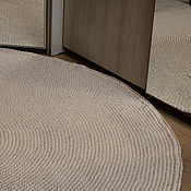 Для дома и интерьера handmade. Livemaster - original item Knitted cotton carpet 