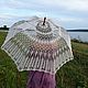 Order Openwork umbrella-cane №7 (large dome). 'CHARMER' knitting from Natalie K. Livemaster. . Umbrellas Фото №3
