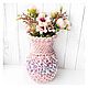 Order Vase for interior knitted. Alisha_Love. Livemaster. . Vases Фото №3
