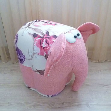 Пуф вязаный 40х40 – заказать на Ярмарке Мастеров – BYSUXRU | Пуфы и ...