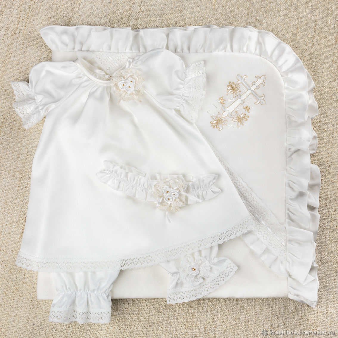 Нарядный костюмчик для девочки Ангелина. Крестильный костюм купить в ...
