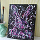 Small picture of the Bunny with acrylic, Pictures, Belgorod,  Фото №1