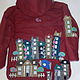 Order Jacket made of wool 'Kotofey and cities 2.2'. Reelika (reelika44). Livemaster. . Outerwear Jackets Фото №3