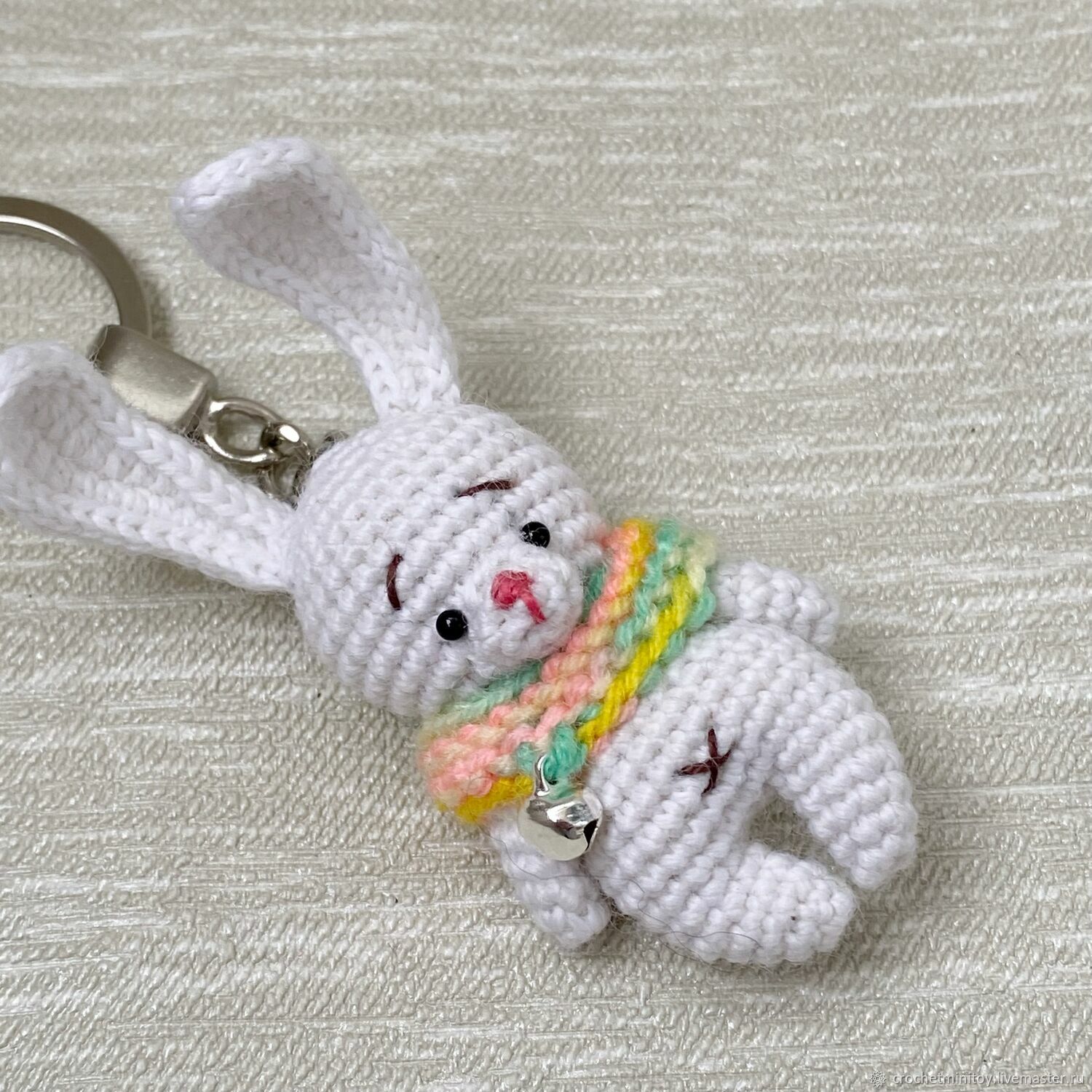 Брелок Кролик, Заяц на сумку, Зайчик в подарок, год Кролика 2023 ...