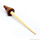 Tibetan support Spindle for spinning Siberian ELM Hardwood #B28. Spindle. ART OF SIBERIA. My Livemaster. Фото №5
