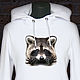 Raccoon hoodie, Jumpers, Moscow,  Фото №1