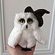 Plush toy owl Hedwig. Stuffed Toys. handmade toys by Mari (handmademari). Online shopping on My Livemaster.  Фото №2