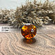 Order Beads ball 20mm made of natural Baltic amber cognac with husk. LUXAMBER. Livemaster. . Beads1 Фото №3