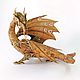 Dragon from clay. An expensive gift made of wood, Figurines, Tomsk,  Фото №1