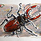 Painting: watercolor painting insects set of 4 pcs. Bugs. Pictures. pictures & decor of TanyaSeptember. My Livemaster. Фото №5