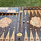 'lion walking ' art. .153 handmade backgammon. Backgammon and checkers. Gor 'Derevyannaya lavka'. My Livemaster. Фото №6