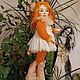 Тедди долл Лиса. Тедди Долл. Люлюкины куклы (lyulyukindolls). Ярмарка Мастеров.  Фото №4