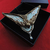 Украшения handmade. Livemaster - original item Polymer clay necklace, art Nouveau, sculptural miniature.. Handmade.