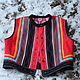The vest is a traditional village Tatarino, Vests, Voronezh,  Фото №1