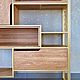 Ash wood shelving (the project of the residential complex 'Zilart'). Shelving. uloft. My Livemaster. Фото №6