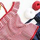 Master class on crochet top in a nautical style. Knitting patterns. Knitting. My Livemaster. Фото №5